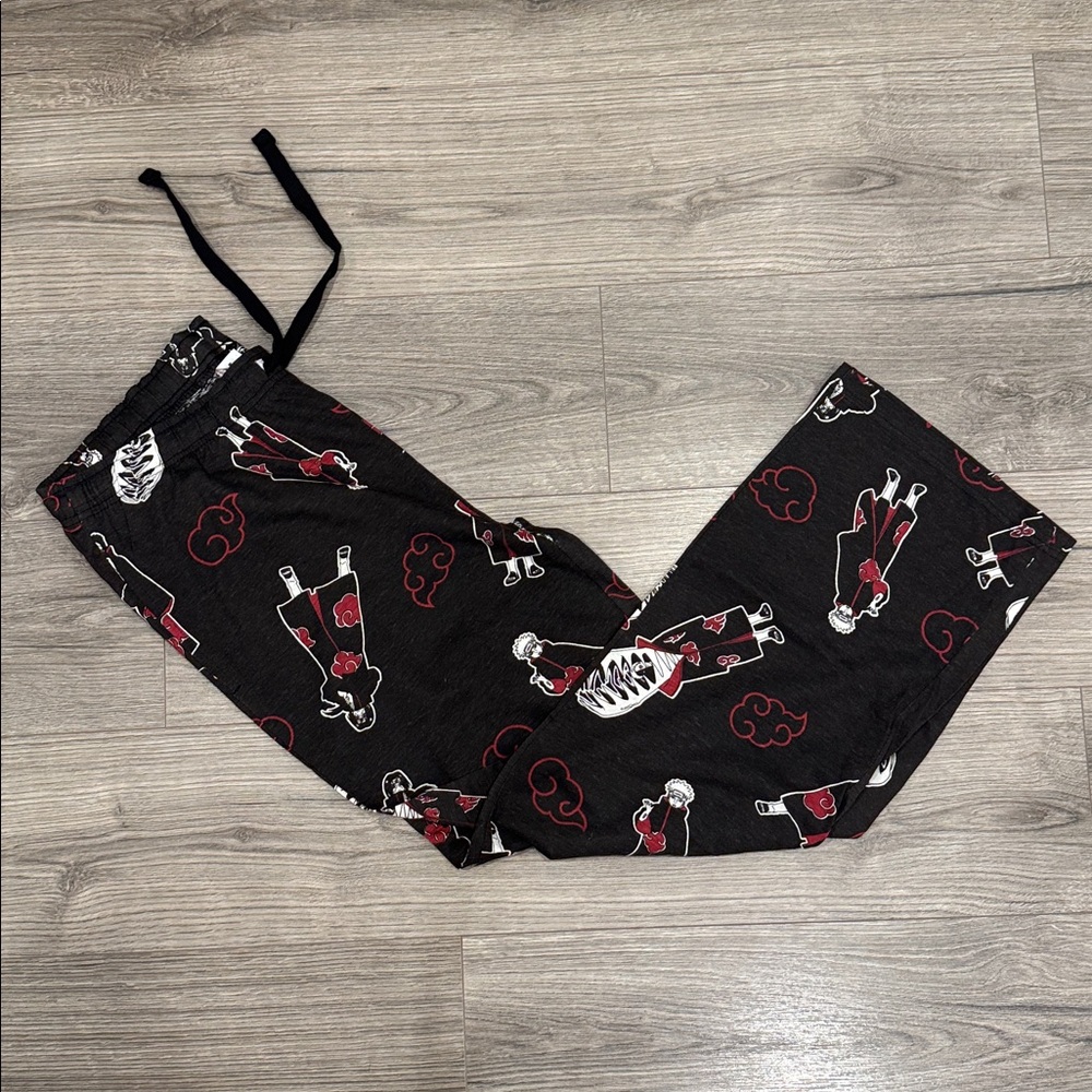 Ripple Junction Naruto Shippuden Itachi Cloud All Over Print Pajama Pant Sz XL